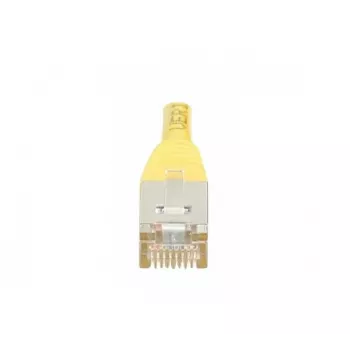 EXERTIS CONNECT Cat.5e F/UTP Patchkabel, κίτρινο, 0,5 m, Slim Bend Protection 847161