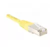 EXERTIS CONNECT Cat.5e F/UTP Patchkabel, κίτρινο, 0,5 m, Slim Bend Protection 847161