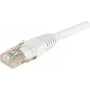 EXERTIS CONNECT CAT.6 U/UTP Καλώδιο Patch, 2m, Λευκό, RJ45, Προστασία γλωττίδας 246785
