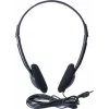 Exertis Connect On-Ear Headset με μικρόφωνο, 3,5-mm jack, Μαύρο (059204)