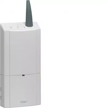 Hager tehalit Media coupler Λευκό TR131N