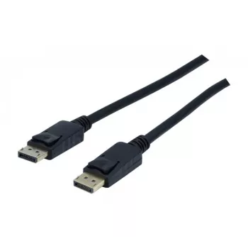 EXERTIS CONNECT DisplayPort 1.4 Καλώδιο, 8K, DisplayPort βύσμα αρσενικό σε βύσμα αρσενικό, Μαύρο, 2,0 m (127022)