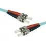 EXERTIS CONNECT HD OM3 Duplex ST-ST Multimode LWL Καλώδιο Patch, 50/125 µm, Aqua, 15 m 392777