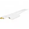 EXERTIS CONNECT Mini DisplayPort 1.1 σε HDMI Μετατροπέας με USB-Ήχο, DP βύσμα αρσενικό + USB βύσμα αρσενικό σε HDMI υποδοχή θηλυκή, Μαύρο 127406