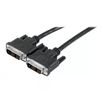 EXERTIS CONNECT Καλώδιο οθόνης DVI-D Single Link, βύσμα αρσενικό σε βύσμα αρσενικό, 18+1 pin, 1,0 m, μαύρο 127471