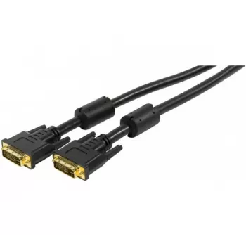 EXERTIS CONNECT Καλώδιο οθόνης DVI-I Dual-Link, 24+5 pin βύσμα αρσενικό σε βύσμα αρσενικό, 3,0 m, μαύρο EXC127671