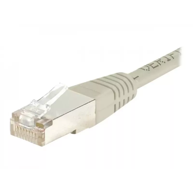 EXERTIS CONNECT Καλώδιο patch Cat5e F/UTP, RJ45, γκρι, 10 m 847101