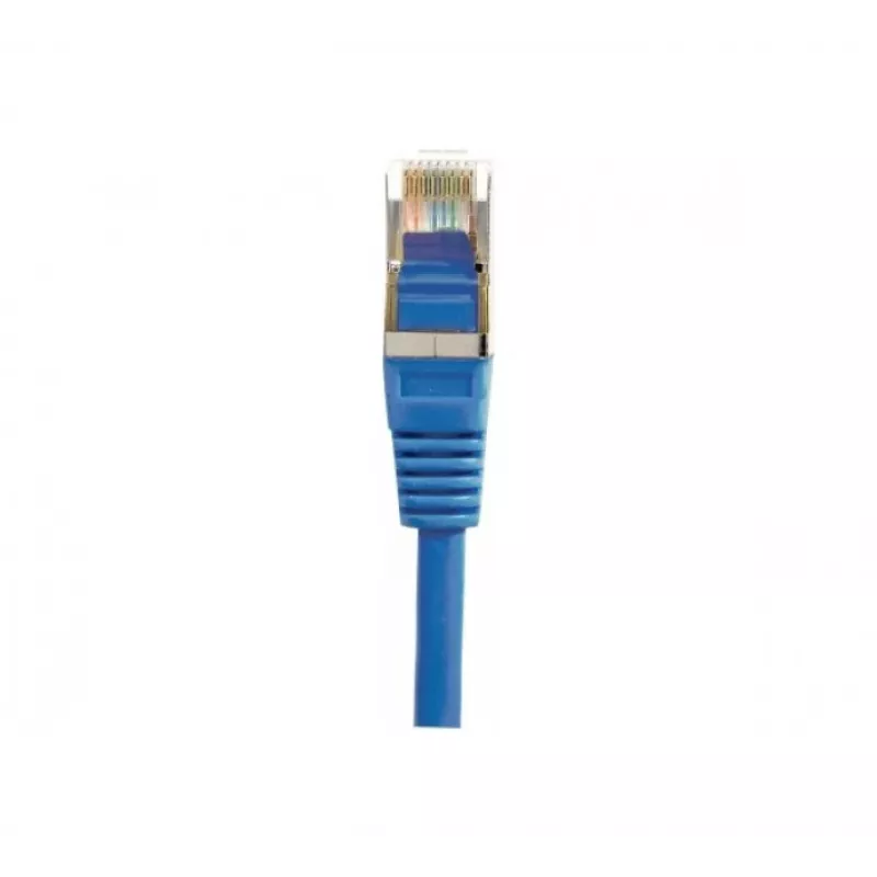 EXERTIS CONNECT Καλώδιο Patch Cat6 F/UTP, Μπλε, 0,5 m, Slim Snagless Boot 842054