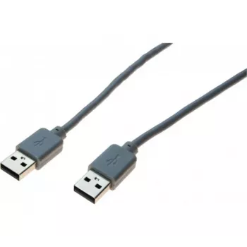 EXERTIS CONNECT Καλώδιο USB 2.0, Βύσμα USB-A σε Βύσμα USB-A, Γκρι, 2,0 m 532503