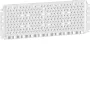 HAGER VZ00LK Volta Τμηματική Πλάκα Συναρμολόγησης 95x265mm