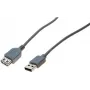 EXERTIS CONNECT Καλώδιο Επέκτασης USB 2.0, Βύσμα USB-A σε Υποδοχή USB-A, 2,0 m, Μαύρο 532508