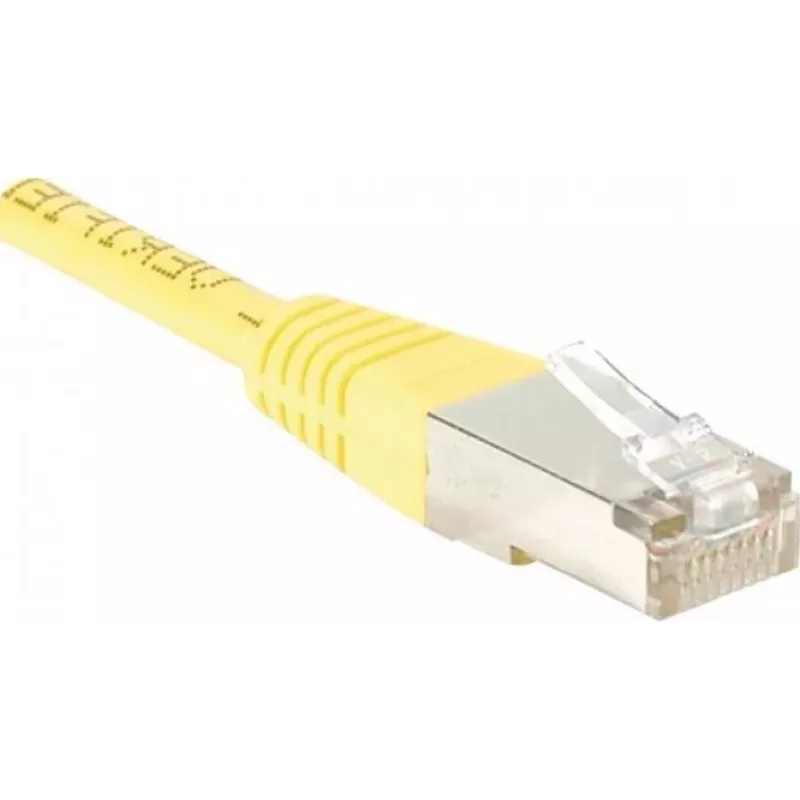 Exertis Connect 847131 Καλώδιο Δικτύου Cat5e F/UTP, 5 m, Κίτρινο