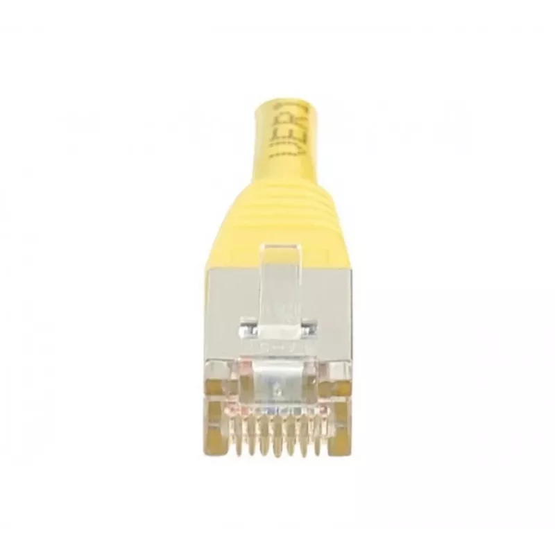 EXERTIS CONNECT Καλώδιο Patch Cat.6 F/UTP, 1 m, Κίτρινο, Slim Snagless Boot 842101