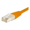 EXERTIS CONNECT Καλώδιο Patch Cat6 F/UTP, Πορτοκαλί, 3,0 m, Slim Snagless Boot 234130