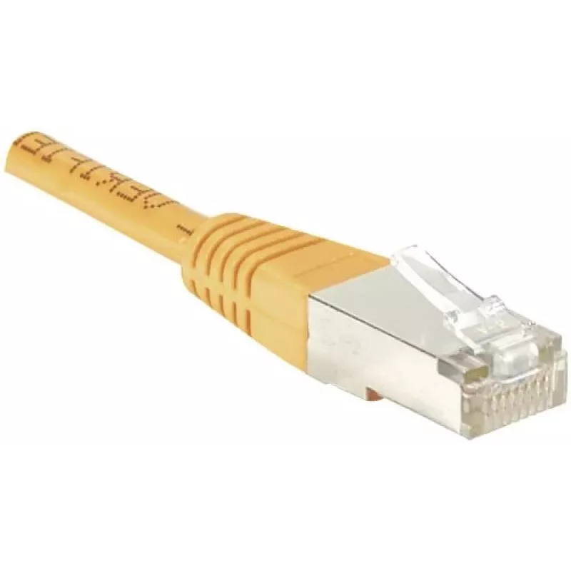 EXERTIS CONNECT Καλώδιο Patch Cat6 F/UTP, Πορτοκαλί, 3,0 m, Slim Snagless Boot 234130