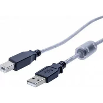 EXERTIS CONNECT Καλώδιο USB 2.0, Βύσμα USB-A σε Βύσμα USB-B, 2,0 m, Μαύρο 532535