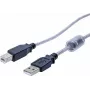 EXERTIS CONNECT Καλώδιο USB 2.0, Βύσμα USB-A σε Βύσμα USB-B, 2,0 m, Μαύρο 532535