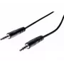EXERTIS CONNECT Καλώδιο Ήχου Stereo 3,5mm 5m Βύσμα σε Βύσμα, Μαύρο 108567