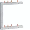 HAGER KCF563L Κατακόρυφη Αριστερή Μπάρα Φάσης, 2-σειρών, 2-πολική, 63 A, 12 Modules, Τύπου Πείρου