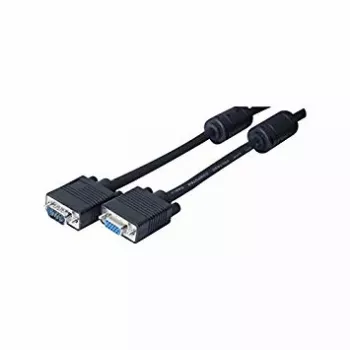 EXERTIS CONNECT Καλώδιο οθόνης SVGA, 15 ακίδων HD D-Sub αρσενικό σε θηλυκό, 2,0 m, Μαύρο 119800