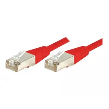 EXERTIS CONNECT Καλώδιο patch Cat.6 F/UTP, Κόκκινο, 7,0 m, Slim Snagless 243570