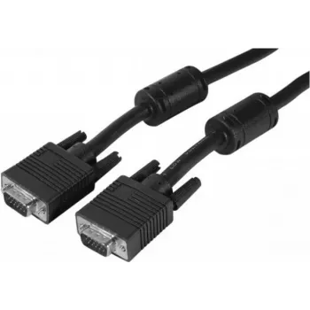 EXERTIS CONNECT Καλώδιο οθόνης SVGA, 15 ακίδων HD D-Sub αρσενικό σε αρσενικό, 15 m, Μαύρο 119750