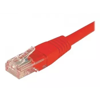 EXERTIS CONNECT Καλώδιο patch Cat.6 U/UTP, Κόκκινο, 3,0 m, RJ45, προστασία γλωττίδας 243730