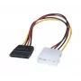 EXERTIS CONNECT Καλώδιο προσαρμογέα τροφοδοσίας SATA Molex σε SATA 15 cm 147550