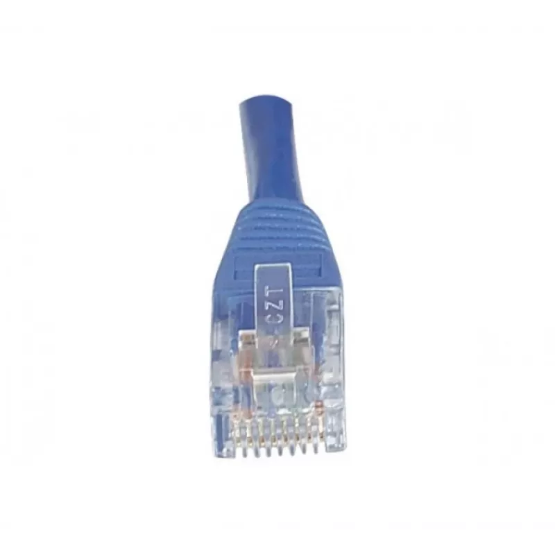 EXERTIS CONNECT Καλώδιο patch CAT.6 U/UTP, 1,5 m, Μπλε, RJ45, προστασία γλωττίδας 246740