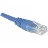EXERTIS CONNECT Καλώδιο patch CAT.6 U/UTP, 1,5 m, Μπλε, RJ45, προστασία γλωττίδας 246740
