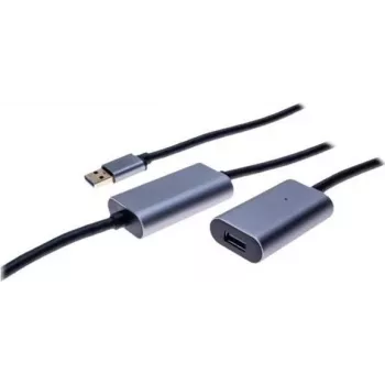 EXERTIS CONNECT Ενεργό καλώδιο επέκτασης USB 3.0 10m, USB-A αρσενικό σε USB-A θηλυκό, 5Gbps, Μαύρο 149264