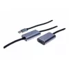 EXERTIS CONNECT Ενεργό καλώδιο επέκτασης USB 3.0 10m, USB-A αρσενικό σε USB-A θηλυκό, 5Gbps, Μαύρο 149264