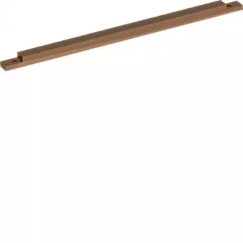 Hager ZM21C Καθολική ράβδος χαλκού 12x10mm 1-πολική 250A 690V 1m