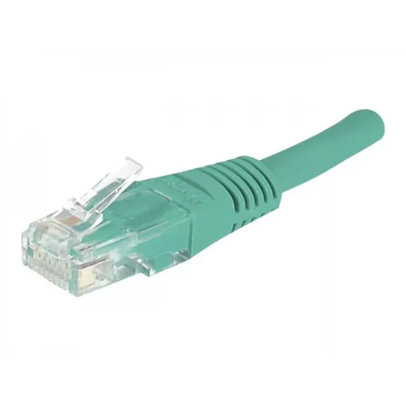 Exertis Connect Καλώδιο patch Cat6 U/UTP RJ45 σε RJ45 3m Πράσινο Χυτό 244730