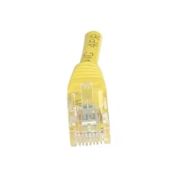 EXERTIS CONNECT Καλώδιο patch Cat6 U/UTP, RJ45, Κίτρινο, 1,5 m, Snagless EXC245740