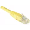 EXERTIS CONNECT Καλώδιο patch Cat6 U/UTP, RJ45, Κίτρινο, 1,5 m, Snagless EXC245740
