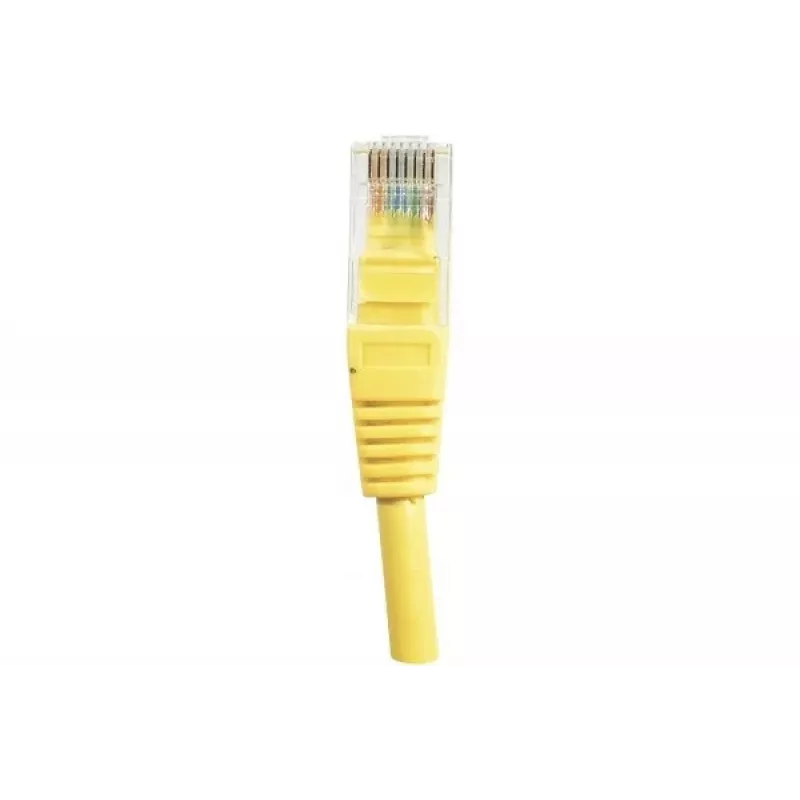 EXERTIS CONNECT Καλώδιο patch Cat6 U/UTP, RJ45, Κίτρινο, 1,5 m, Snagless EXC245740