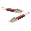 EXERTIS CONNECT Καλώδιο Patch οπτικών ινών 10m LC/UPC σε LC/UPC OM4 Multimode Duplex, LSZH, Erika Violett 392786