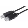 Exertis Connect καλώδιο USB 2.0 A σε B αρσενικό 3m μαύρο 532450