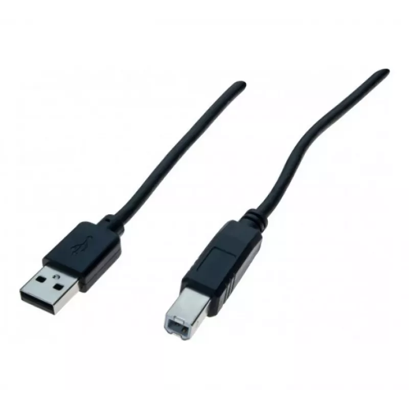 Exertis Connect καλώδιο USB 2.0 A σε B αρσενικό 3m μαύρο 532450