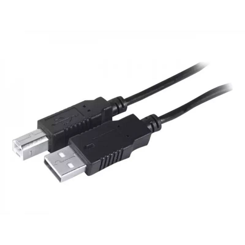 Exertis Connect καλώδιο USB 2.0 A σε B αρσενικό 3m μαύρο 532450