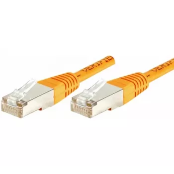 Exertis Connect 234140 καλώδιο δικτύου Cat.6 F/UTP, 5 m, πορτοκαλί, Slim Bend Protection