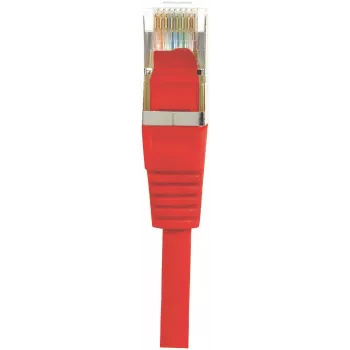 EXERTIS CONNECT καλώδιο δικτύου Cat.6 F/UTP, κόκκινο, 1,0 m, Slim Snagless Boot 842103