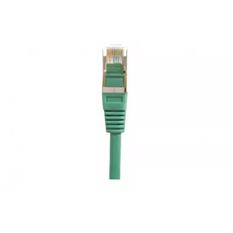 EXERTIS CONNECT CAT.5e F/UTP Καλώδιο Patch, Πράσινο, 1,0 m, Λεπτό Snagless-Boot 847152