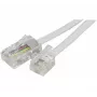 EXERTIS CONNECT Τηλεφωνικό Καλώδιο, Λευκό, 3,0 m (911743)