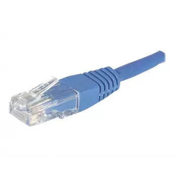 EXERTIS CONNECT Cat.6 U/UTP Καλώδιο Patch, RJ45, Μπλε, 3 m, Snagless 246730