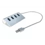 Exertis Connect 4-Port USB 3.0 Hub - Desktop - Μαύρο 021312