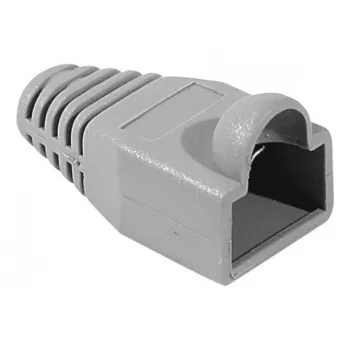 EXERTIS CONNECT RJ45 Προστατευτικό κατά του Τσακίσματος για Στρογγυλά Καλώδια, Γκρι, Συσκευασία 10 τεμ. 253161