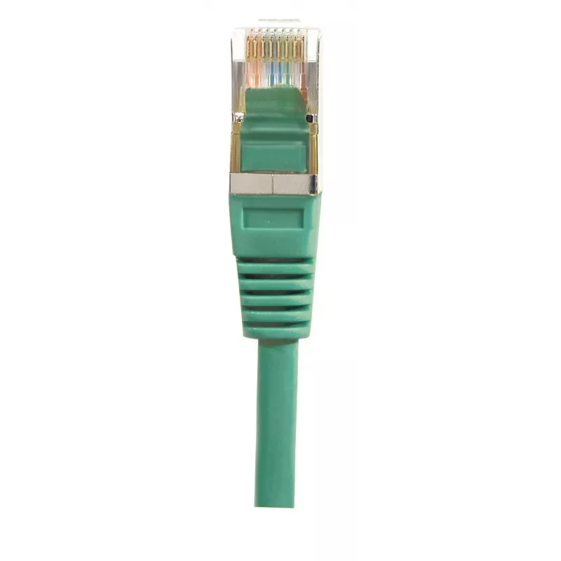 EXERTIS CONNECT Cat.6 F/UTP Καλώδιο Patch, Πράσινο, 1,0 m, Slim Snagless 842102