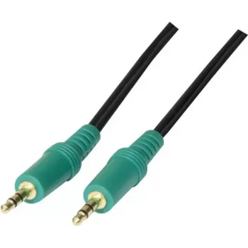 EXERTIS CONNECT 3,5 mm Στερεοφωνικό Καλώδιο Ήχου, Βύσμα σε Βύσμα, 10 m, Μαύρο 108898